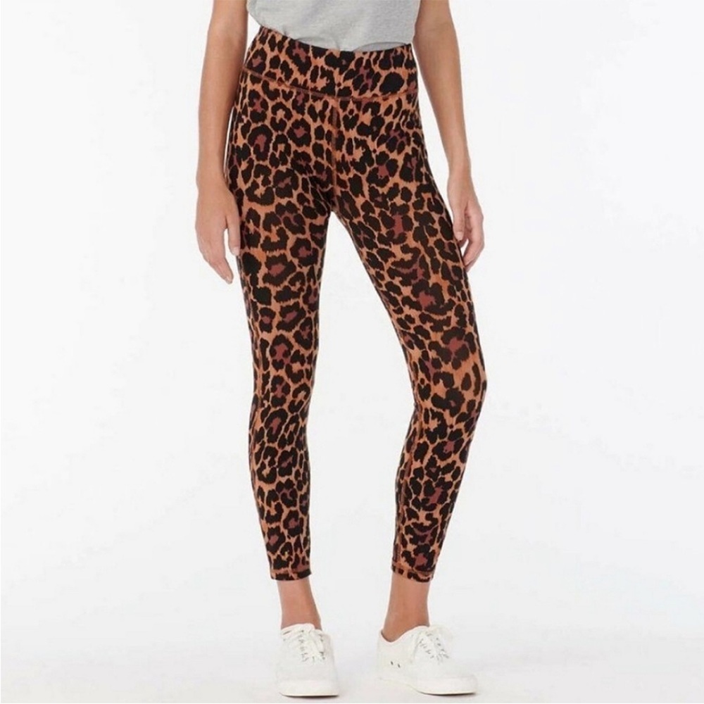 J. Crew Weekend Cheetah Print Leggings